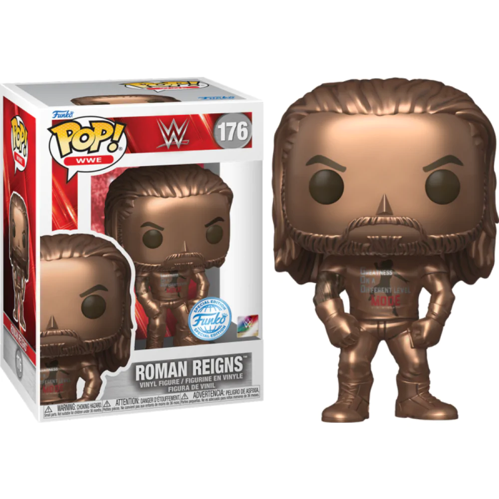 WWE Funko POP! Vinyl figura Roman Reigns(intro)(BZ) Exkluzív Edition 9 cm termékfotó