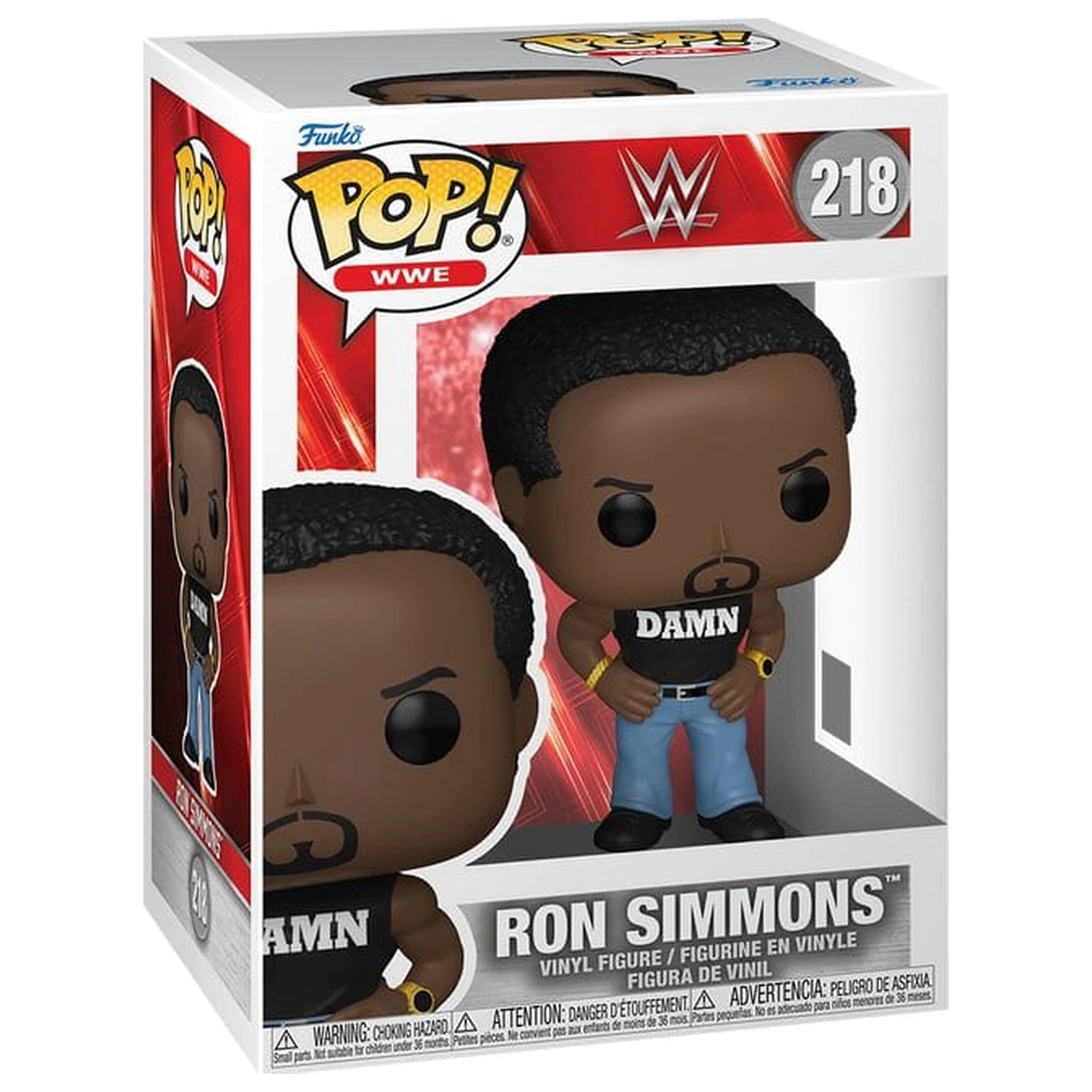 WWE Funko POP! Vinyl figura Ron Simmons 9 cm termékfotó