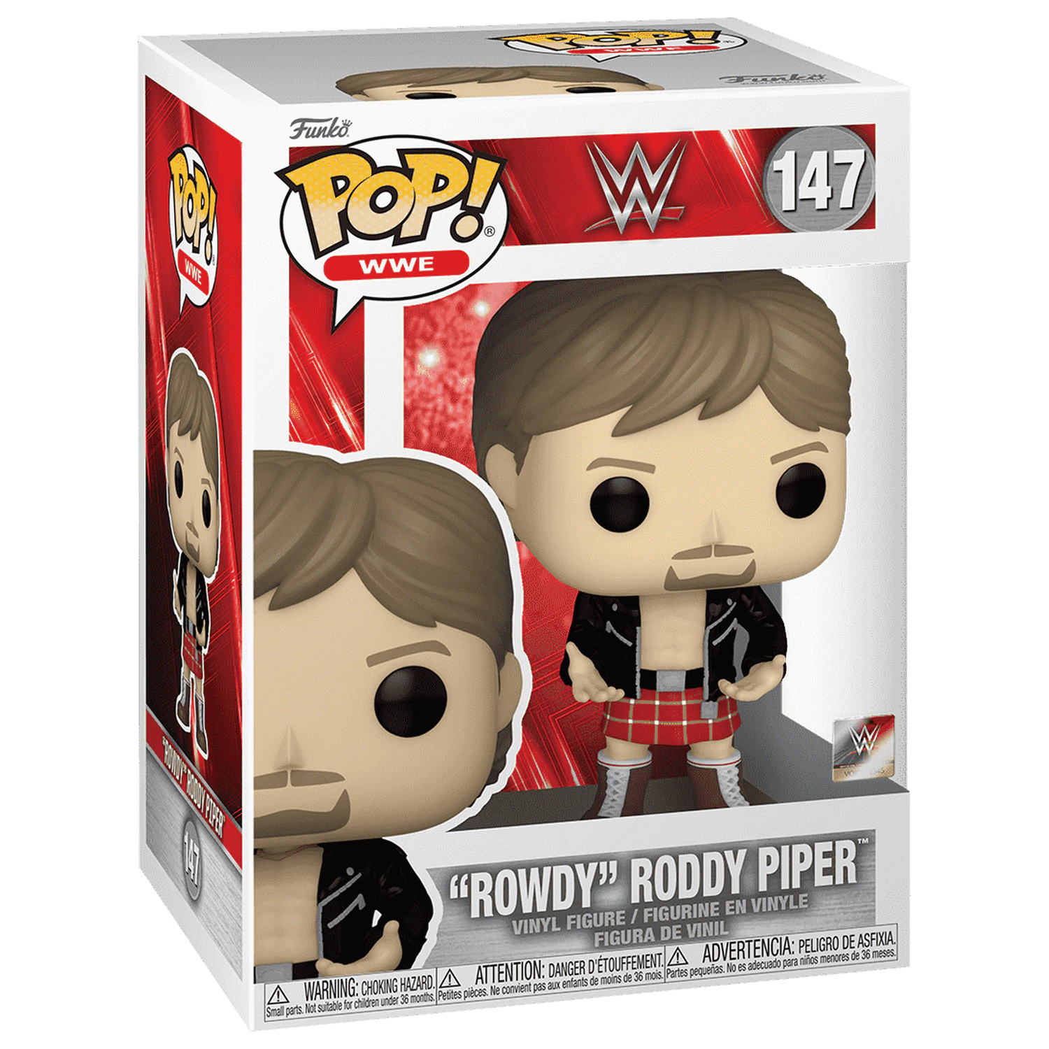 WWE Funko POP! Vinyl figura Rowdy Roddy Piper 9 cm termékfotó