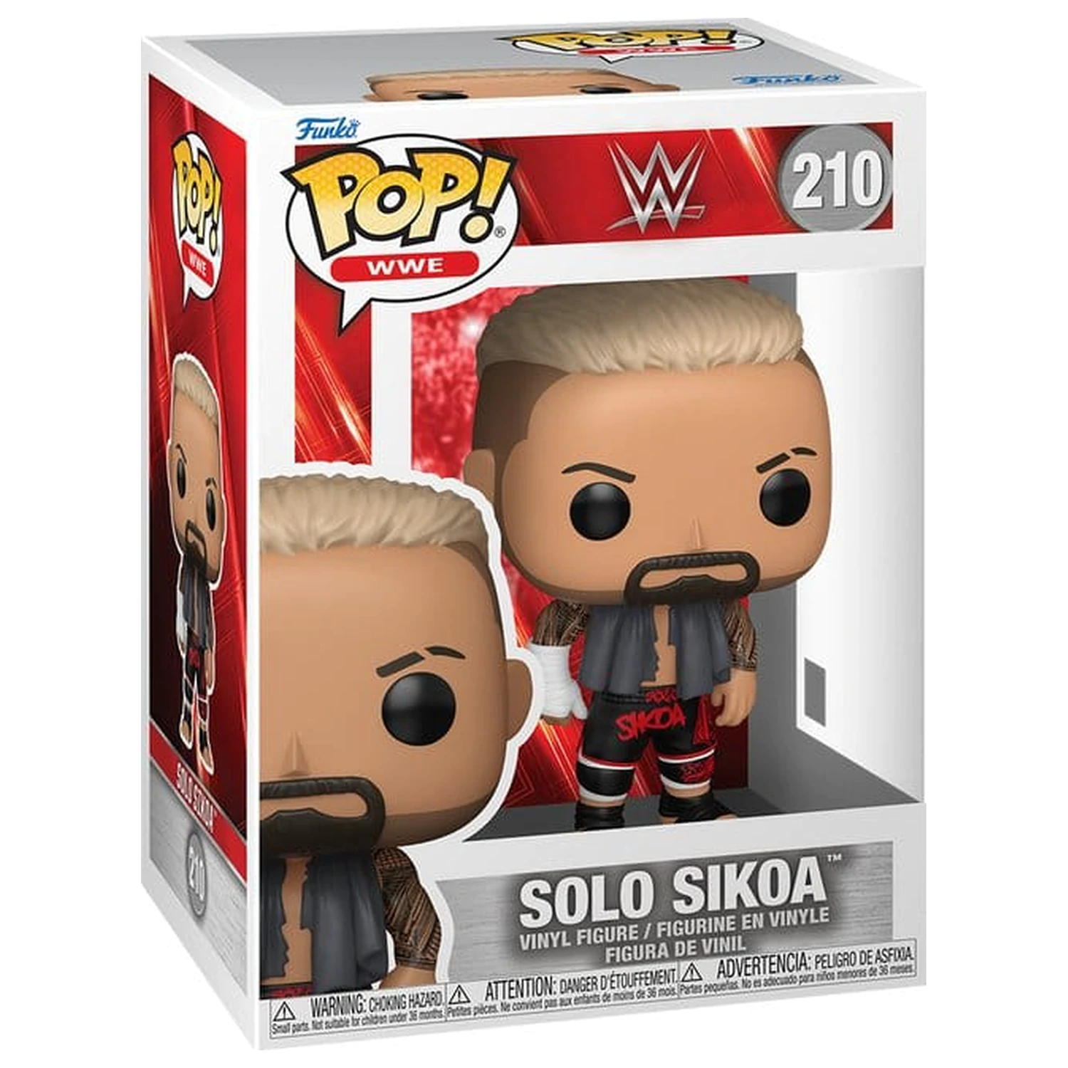 WWE Funko POP! Vinyl figura Solo Sikoa 9 cm termékfotó