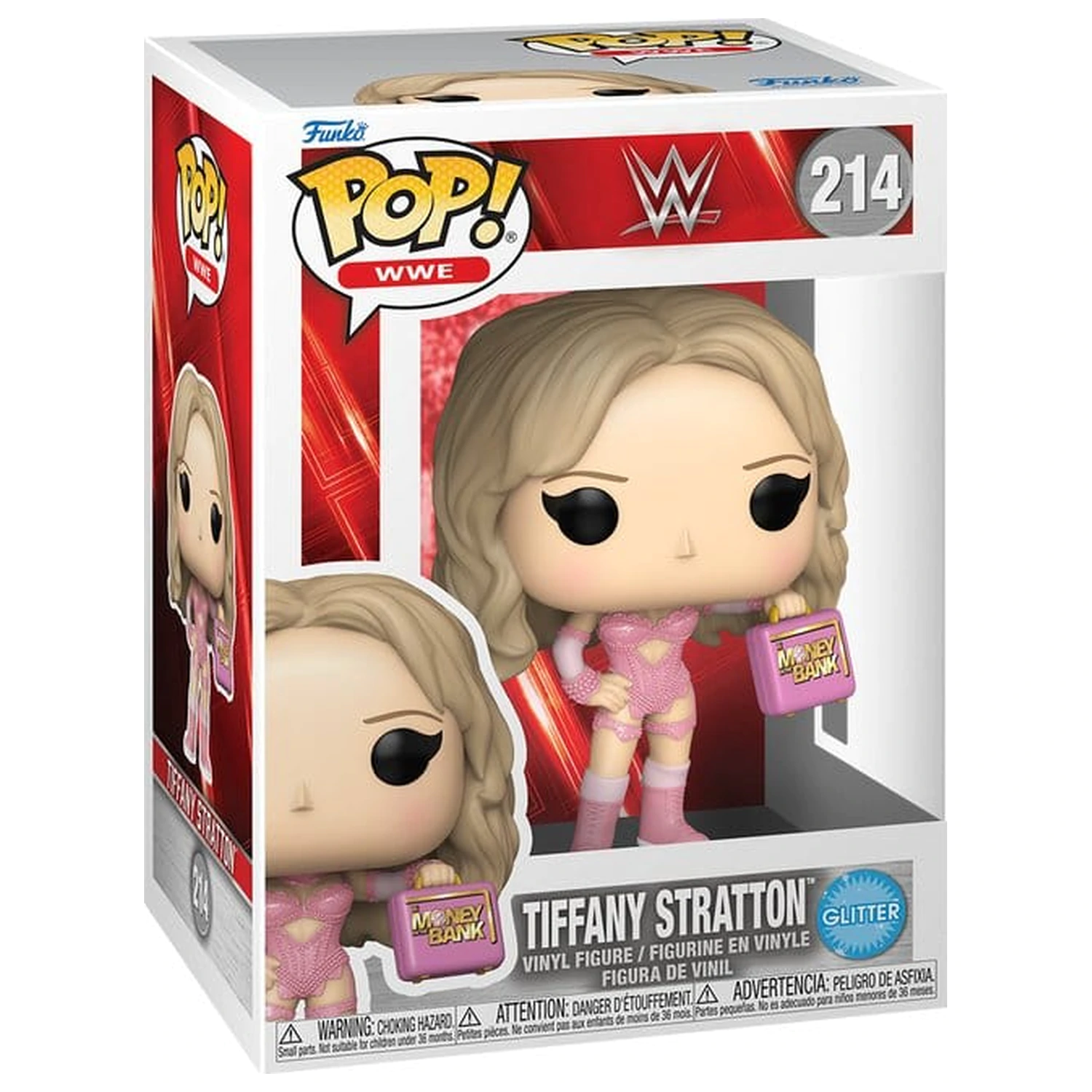 WWE Funko POP! Vinyl figura Tiffany Stratton MITB GLT 9 cm termékfotó
