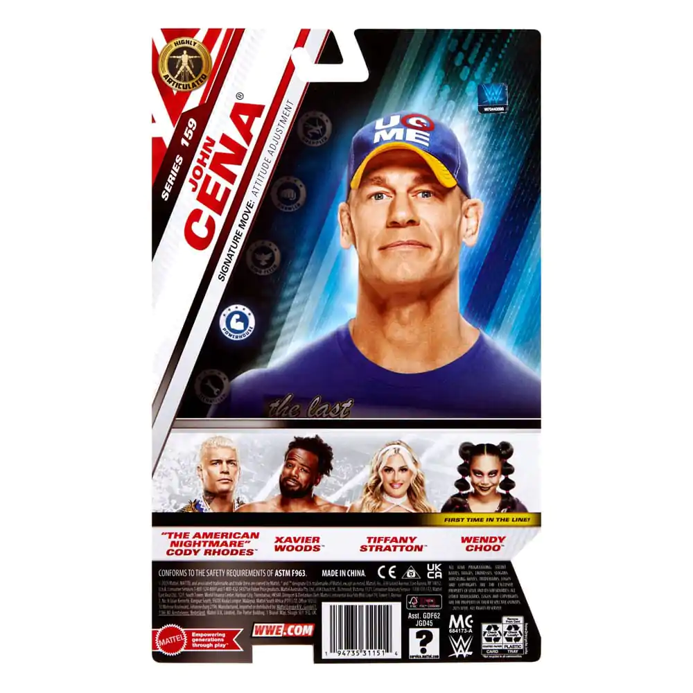 WWE Main Event Series akciófigura John Cena 15 cm termékfotó