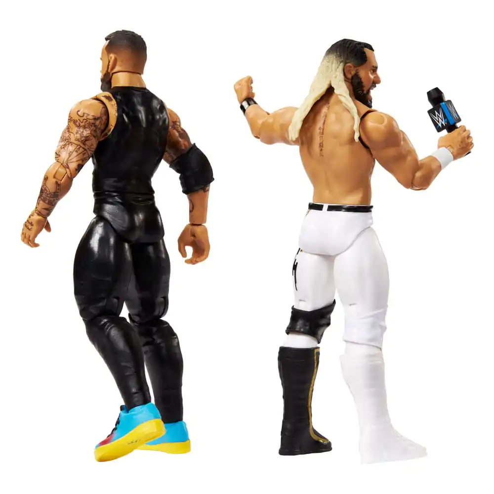WWE Main Event Showdown CM Punk vs csomagh "Freakin" Rollins figura csomag 15 cm termékfotó