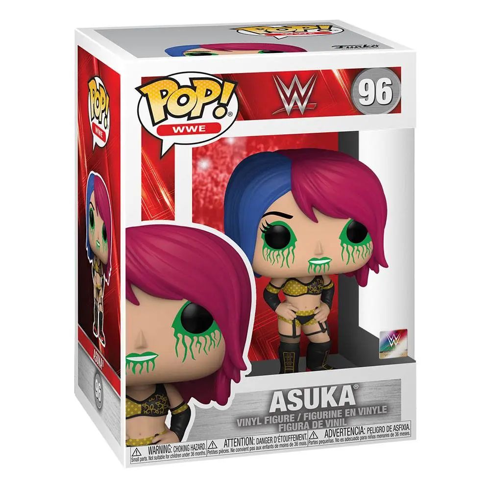 WWE POP! Vinyl Asuka (BK/GR) figura 9 cm termékfotó