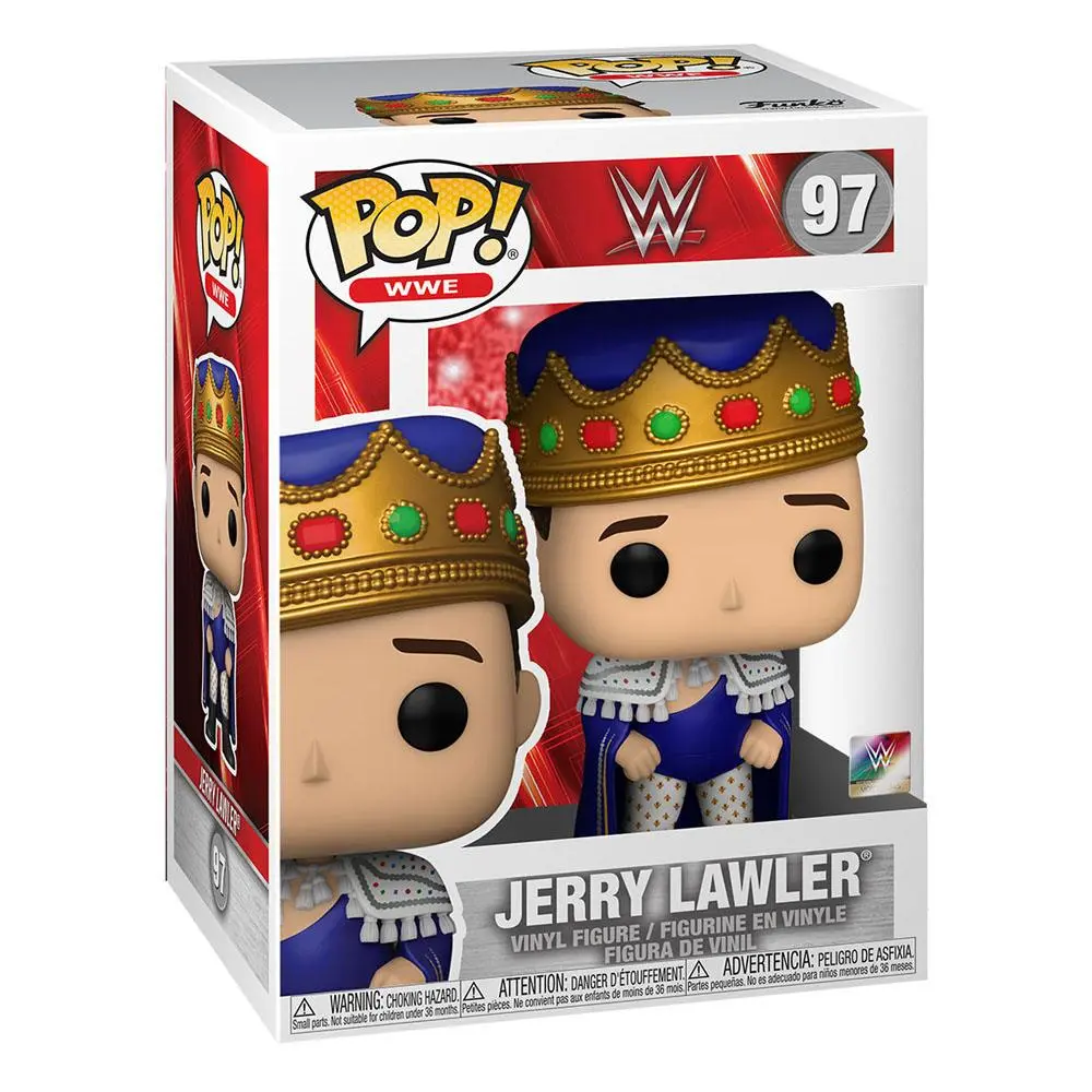 WWE POP! Vinyl Jerry Lawler (Metallic) figura 9 cm termékfotó