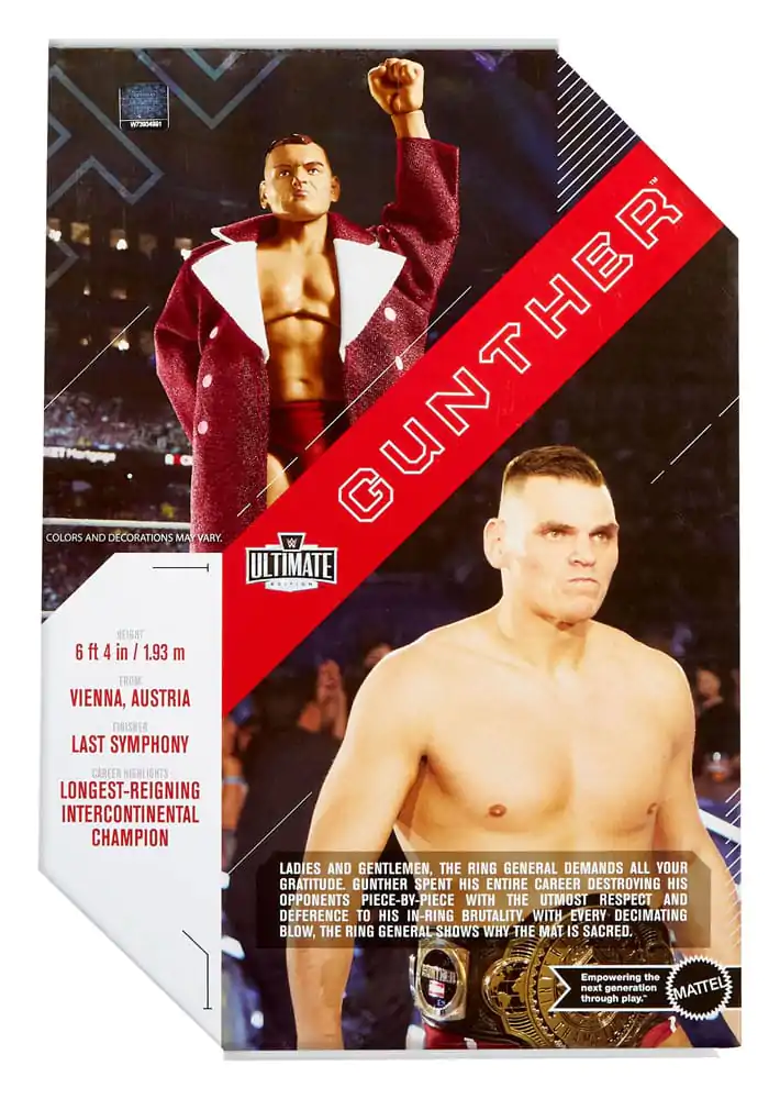 WWE Ultimate Edition Gunther akciófigura 15 cm termékfotó