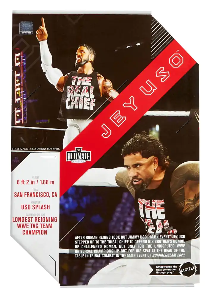 WWE Ultimate Edition Jey Uso akciófigura 15 cm termékfotó