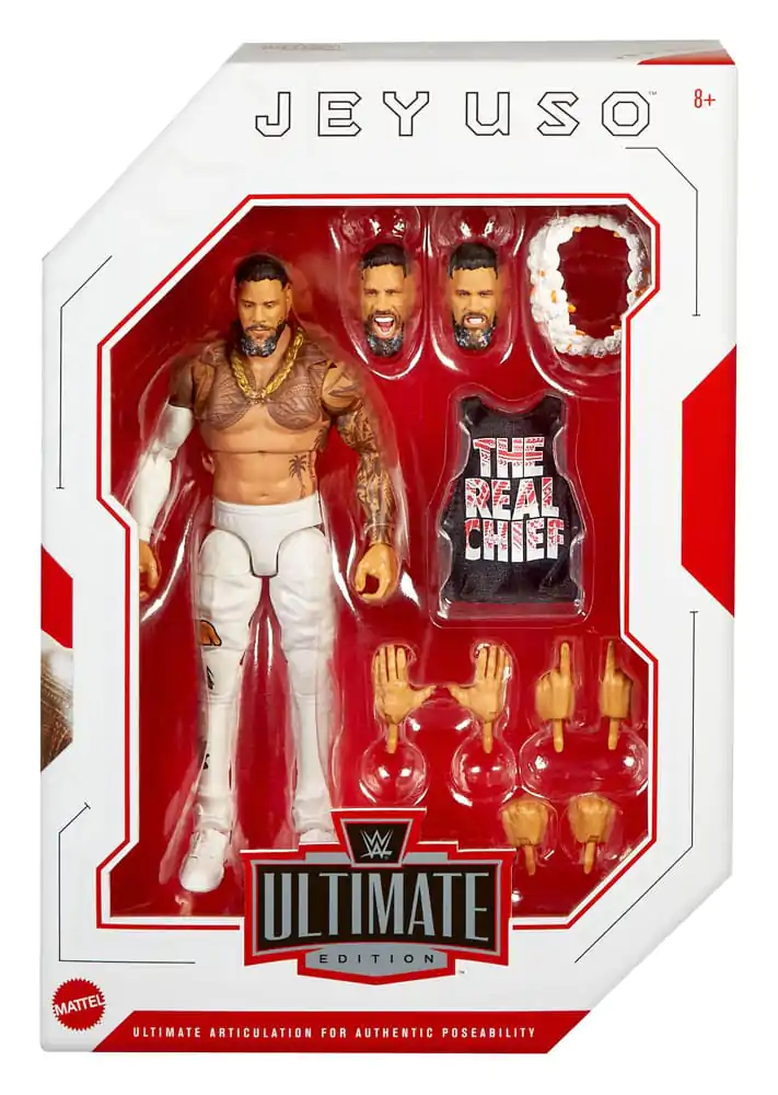 WWE Ultimate Edition Jey Uso akciófigura 15 cm termékfotó