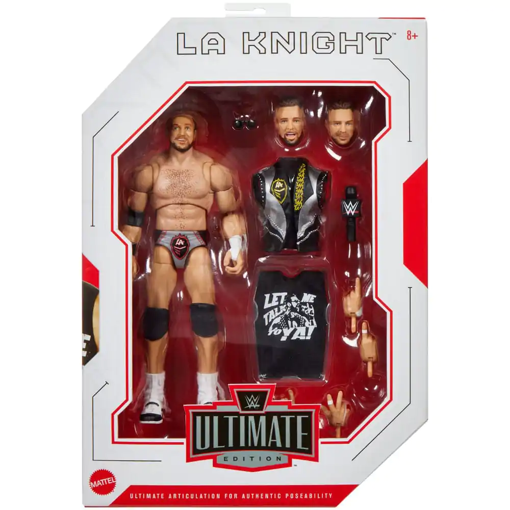 WWE Ultimate Edition LA Knight akciófigura 15 cm termékfotó