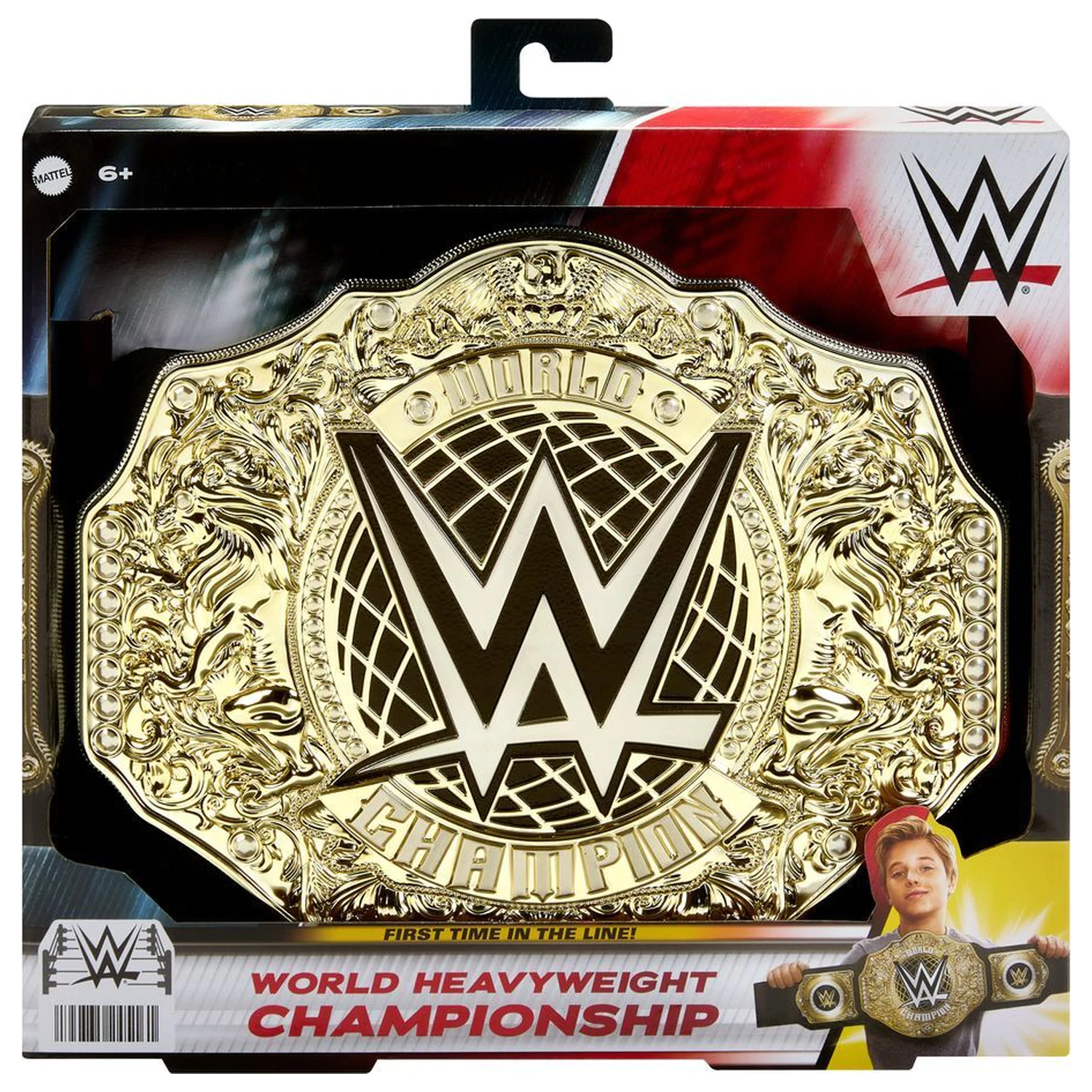 WWE World Heavyweight Title Gold öv termékfotó