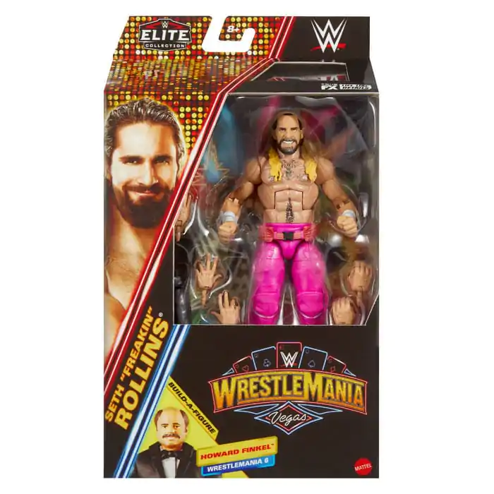 WWE WrestleMania Elite Collection Seth"Freakin" Rollins akciófigura 15 cm termékfotó