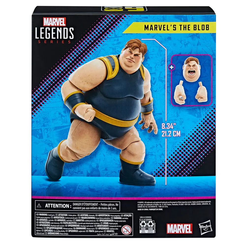 X-Men 60th Anniversary Marvel Legends Marvel's The Blob akciófigura 21 cm termékfotó