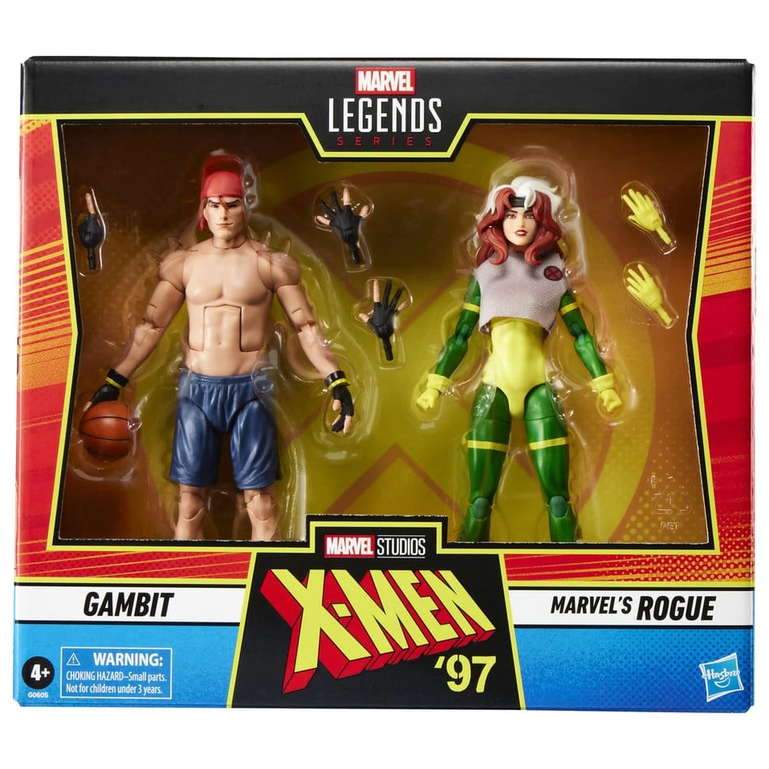 X-Men '97 Marvel Legends 2 db-os akciófigura csomag Gambit & Marvel's Rogue 15 cm termékfotó