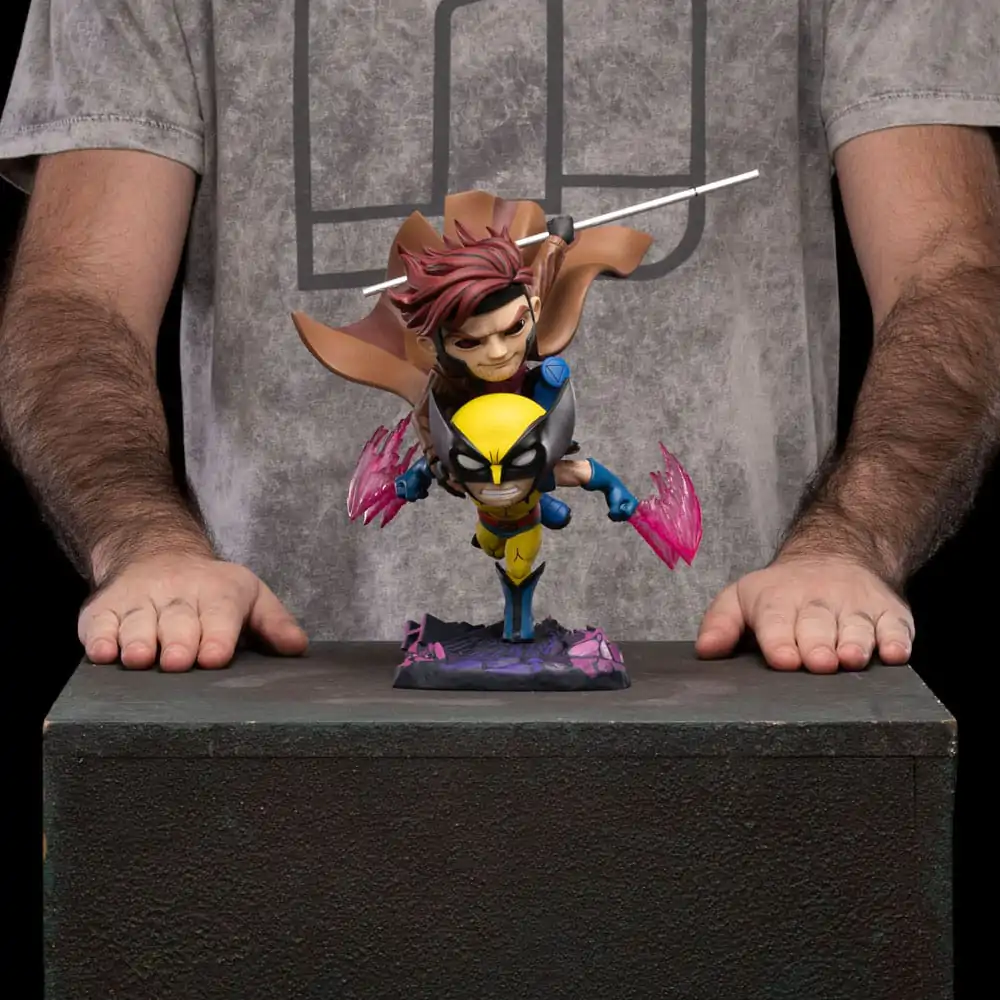 X-Men 97 Mini Co. PVC figura Gambit and Wolverine 23 cm termékfotó