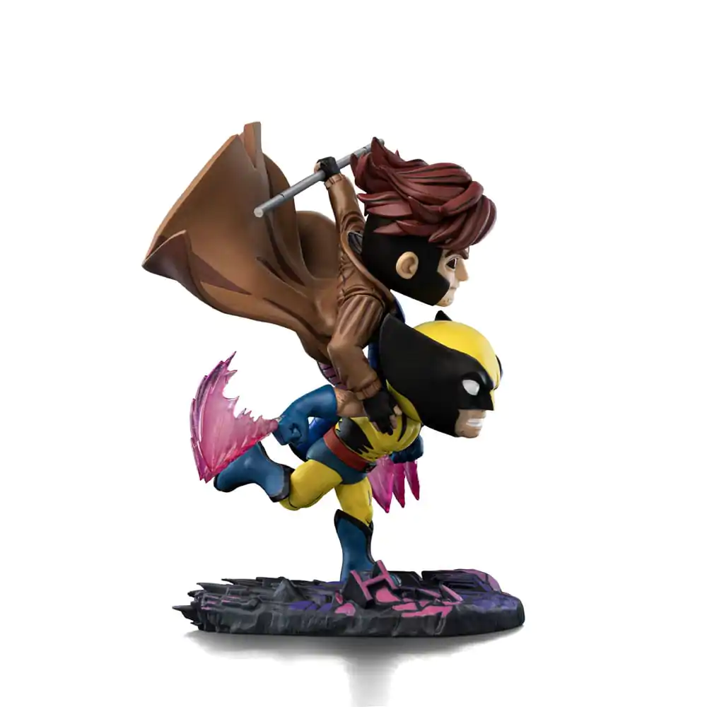 X-Men 97 Mini Co. PVC figura Gambit and Wolverine 23 cm termékfotó