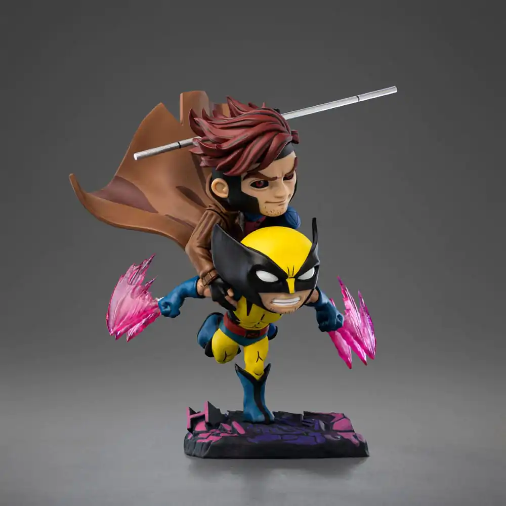 X-Men 97 Mini Co. PVC figura Gambit and Wolverine 23 cm termékfotó