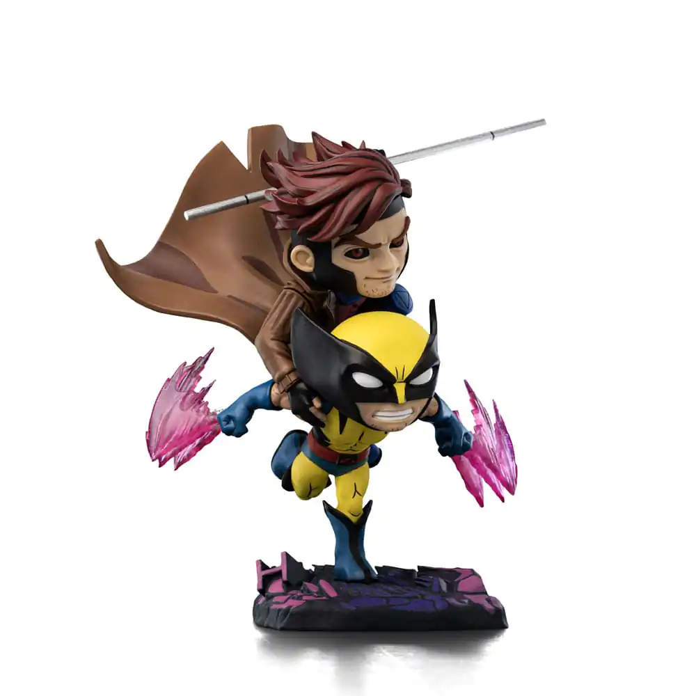 X-Men 97 Mini Co. PVC figura Gambit and Wolverine 23 cm termékfotó