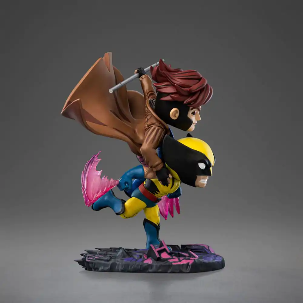 X-Men 97 Mini Co. PVC figura Gambit and Wolverine 23 cm termékfotó