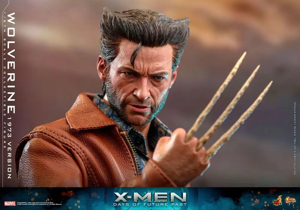 X-Men Days of Future Past Movie Masterpiece 1/6 Wolverine (1973 Version) akciófigura 30 cm termékfotó