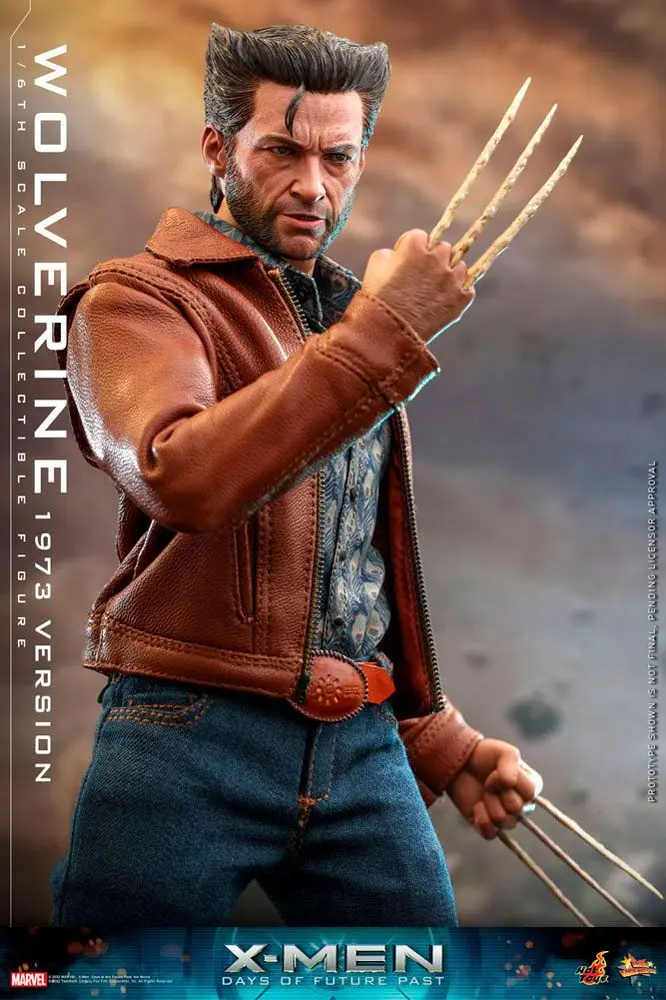 X-Men Days of Future Past Movie Masterpiece 1/6 Wolverine (1973 Version) akciófigura 30 cm termékfotó