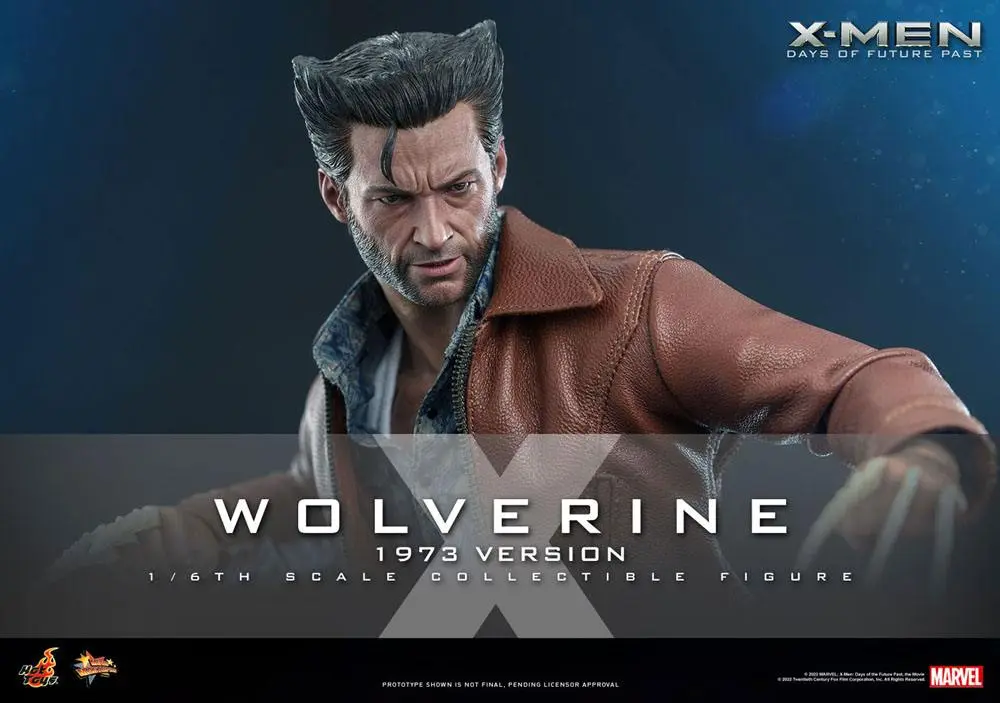 X-Men Days of Future Past Movie Masterpiece 1/6 Wolverine (1973 Version) akciófigura 30 cm termékfotó