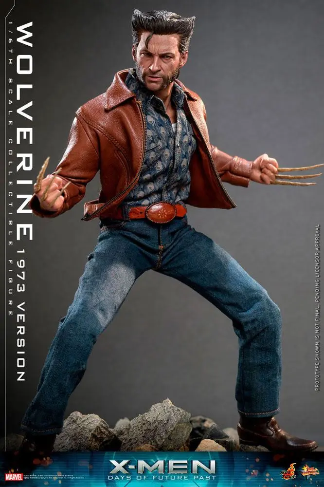 X-Men Days of Future Past Movie Masterpiece 1/6 Wolverine (1973 Version) akciófigura 30 cm termékfotó