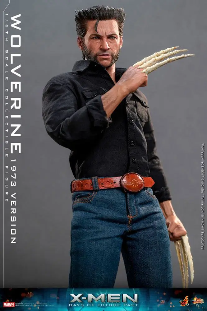 X-Men Days of Future Past Movie Masterpiece 1/6 Wolverine (1973 Version) akciófigura 30 cm termékfotó