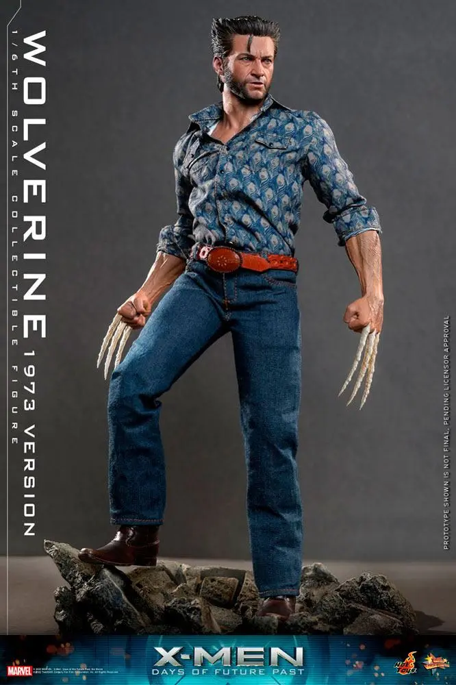 X-Men Days of Future Past Movie Masterpiece 1/6 Wolverine (1973 Version) akciófigura 30 cm termékfotó