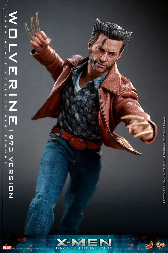 X-Men Days of Future Past Movie Masterpiece 1/6 Wolverine (1973 Version) akciófigura 30 cm termékfotó