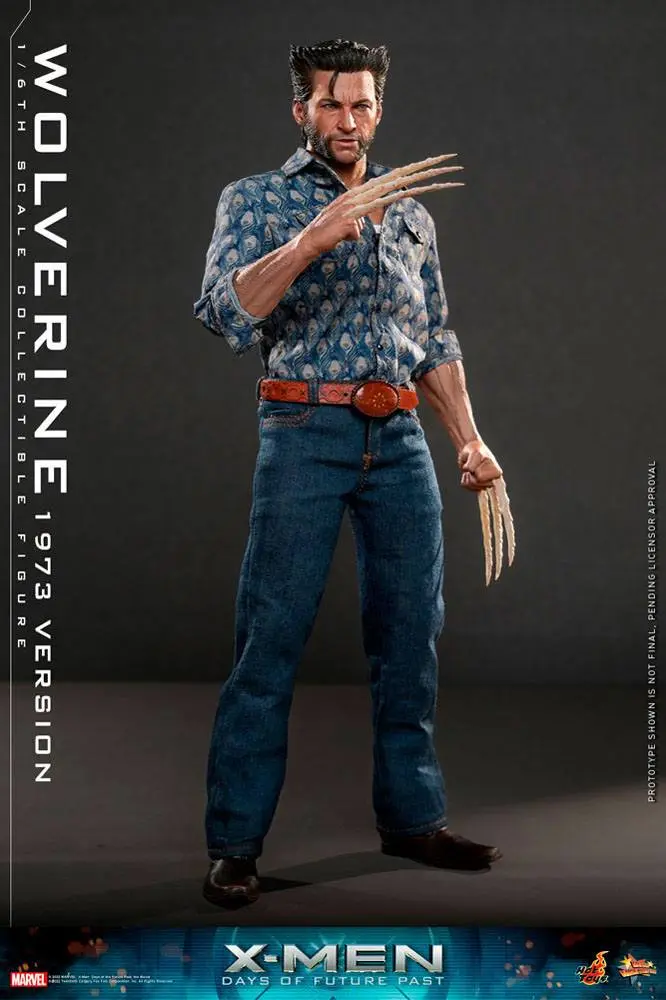 X-Men Days of Future Past Movie Masterpiece 1/6 Wolverine (1973 Version) akciófigura 30 cm termékfotó