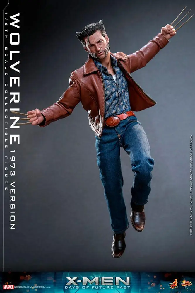 X-Men Days of Future Past Movie Masterpiece 1/6 Wolverine (1973 Version) akciófigura 30 cm termékfotó