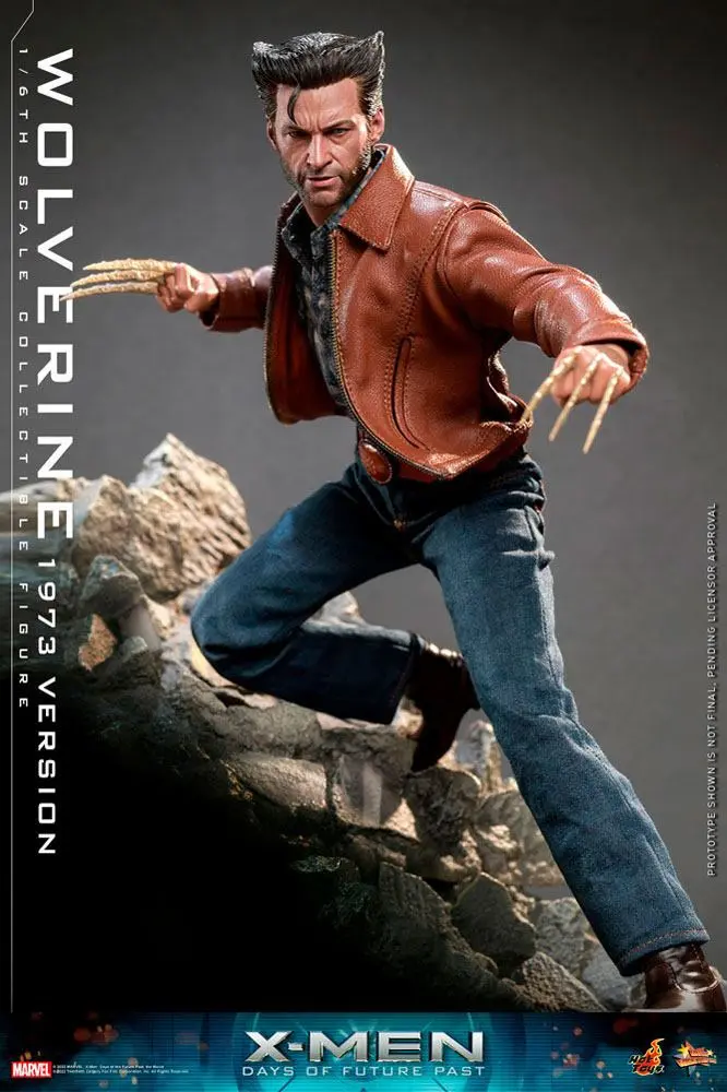 X-Men Days of Future Past Movie Masterpiece 1/6 Wolverine (1973 Version) akciófigura 30 cm termékfotó