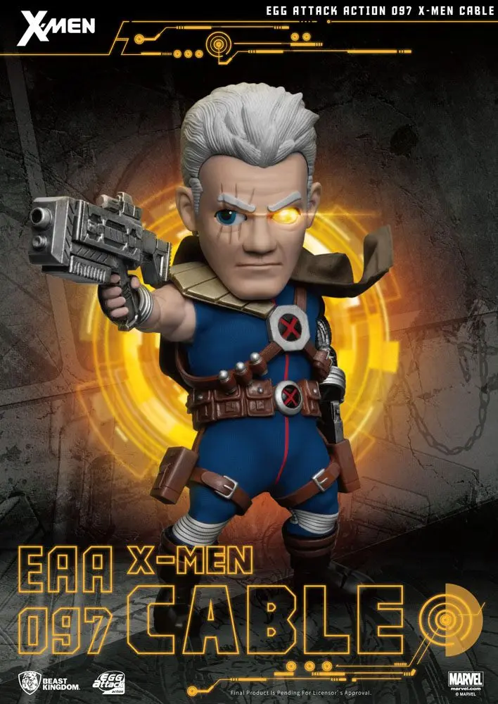 X-Men Egg Attack Cable akciófigura 17 cm termékfotó