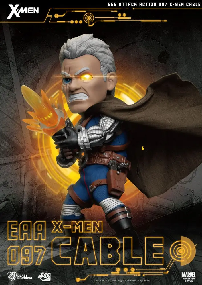 X-Men Egg Attack Cable akciófigura 17 cm termékfotó