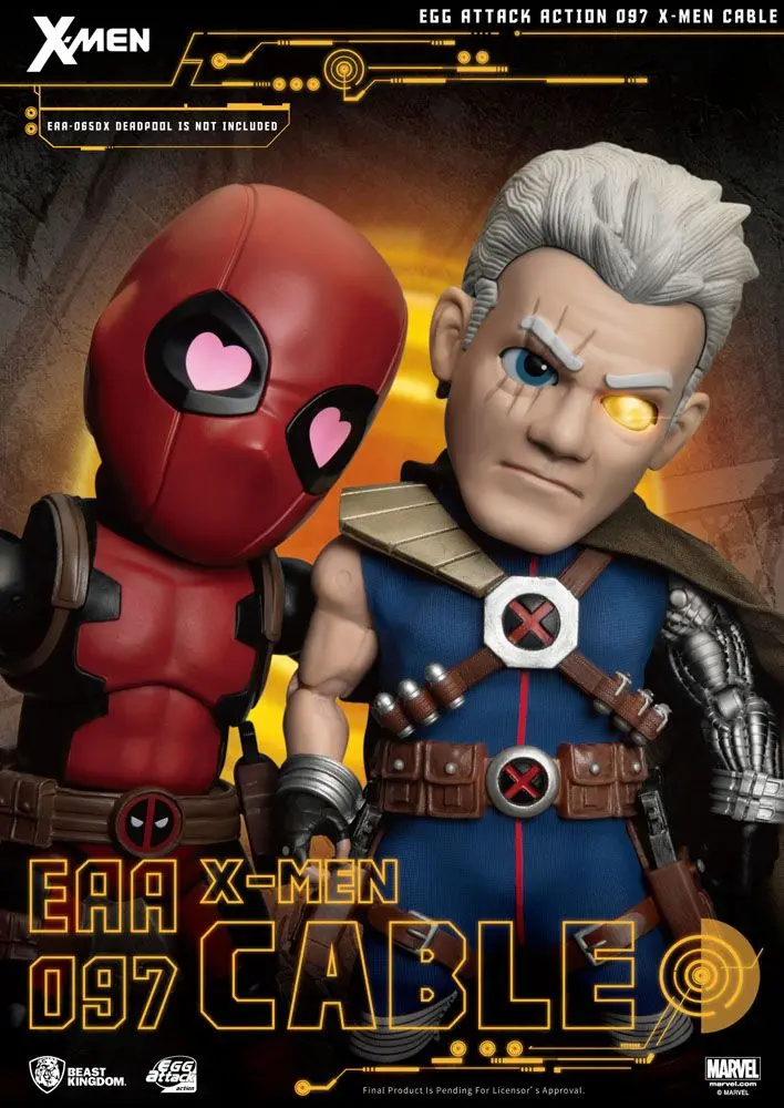 X-Men Egg Attack Cable akciófigura 17 cm termékfotó