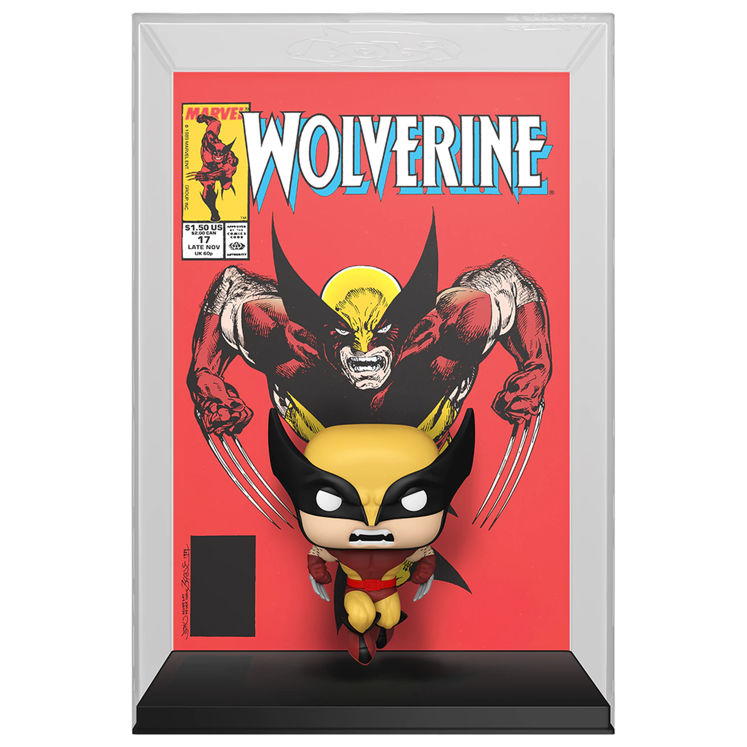 X-Men Funko POP! Comic Covers Vinyl figura Wolverine #17 (1989) termékfotó