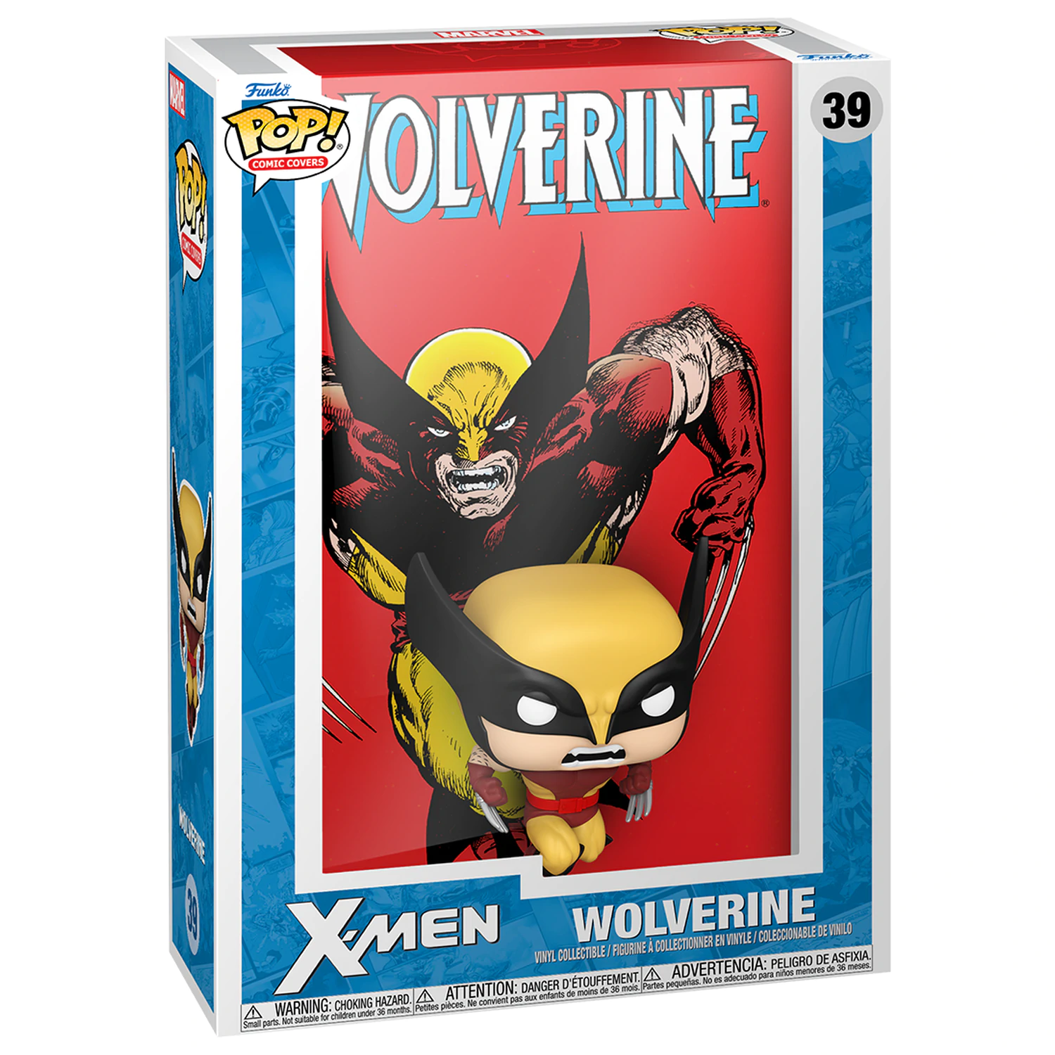 X-Men Funko POP! Comic Covers Vinyl figura Wolverine #17 (1989) termékfotó