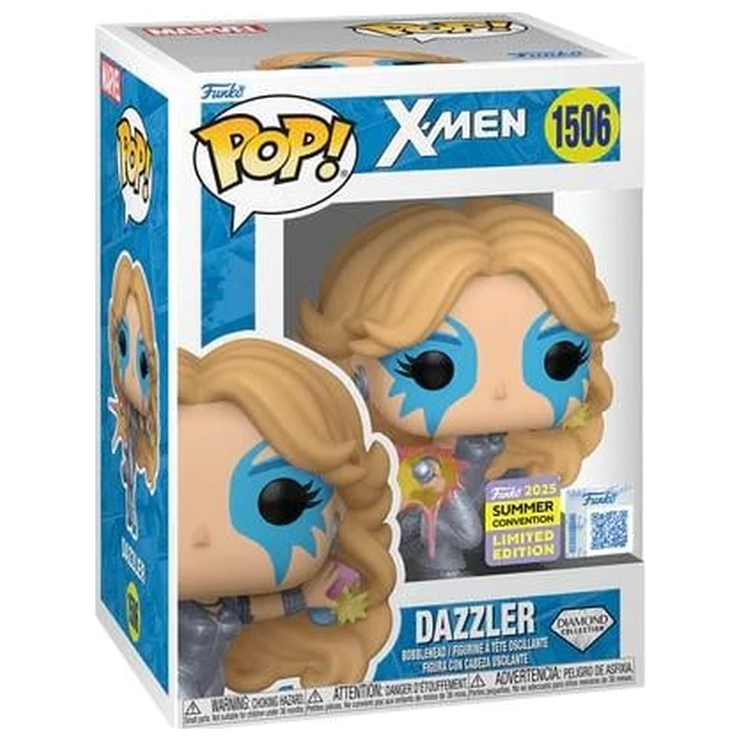 X-Men Funko POP! Vinyl figura Dazzler (Diamond) Exkluzív 9 cm  termékfotó