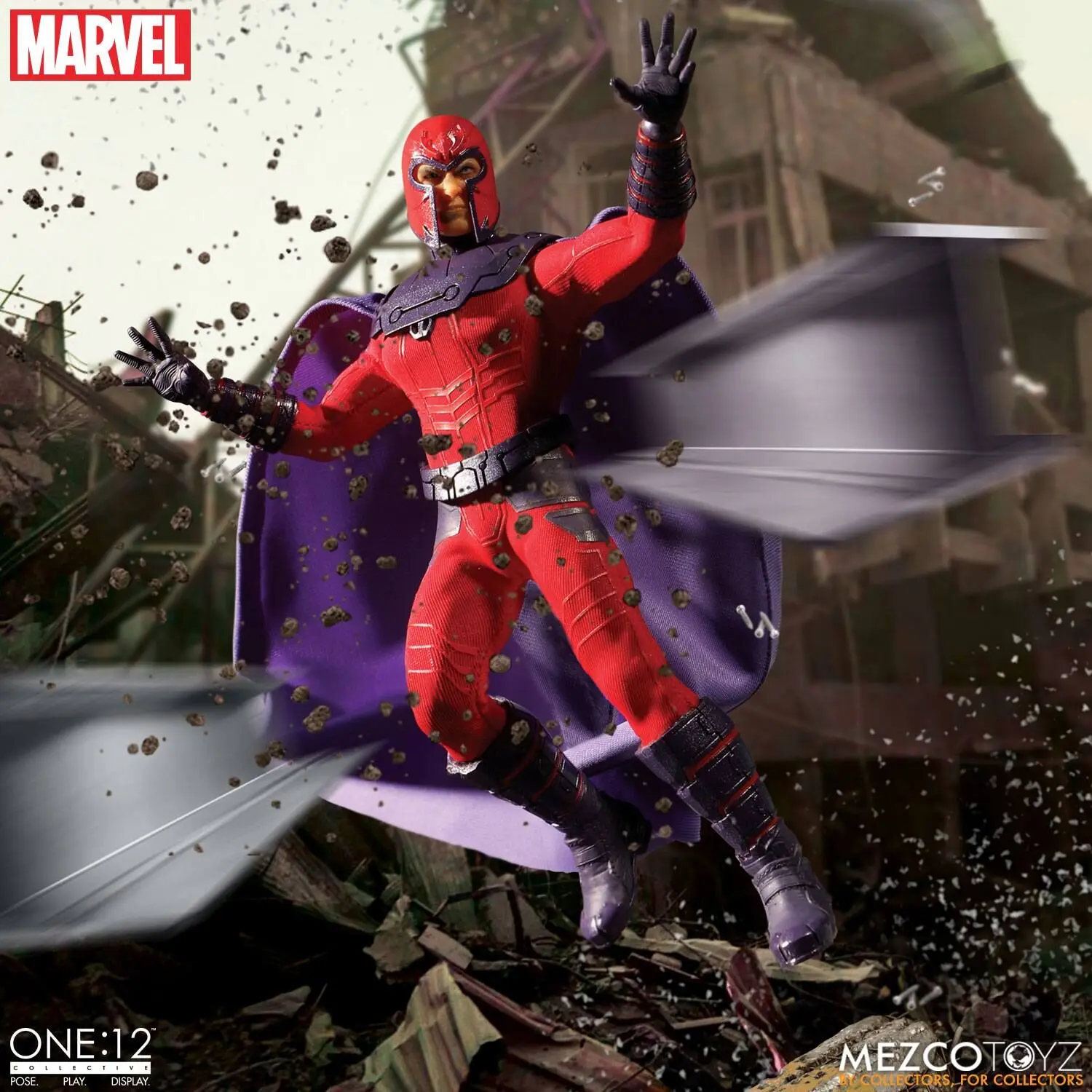 Marvel 1/12 Magneto akciófigura 17 cm termékfotó