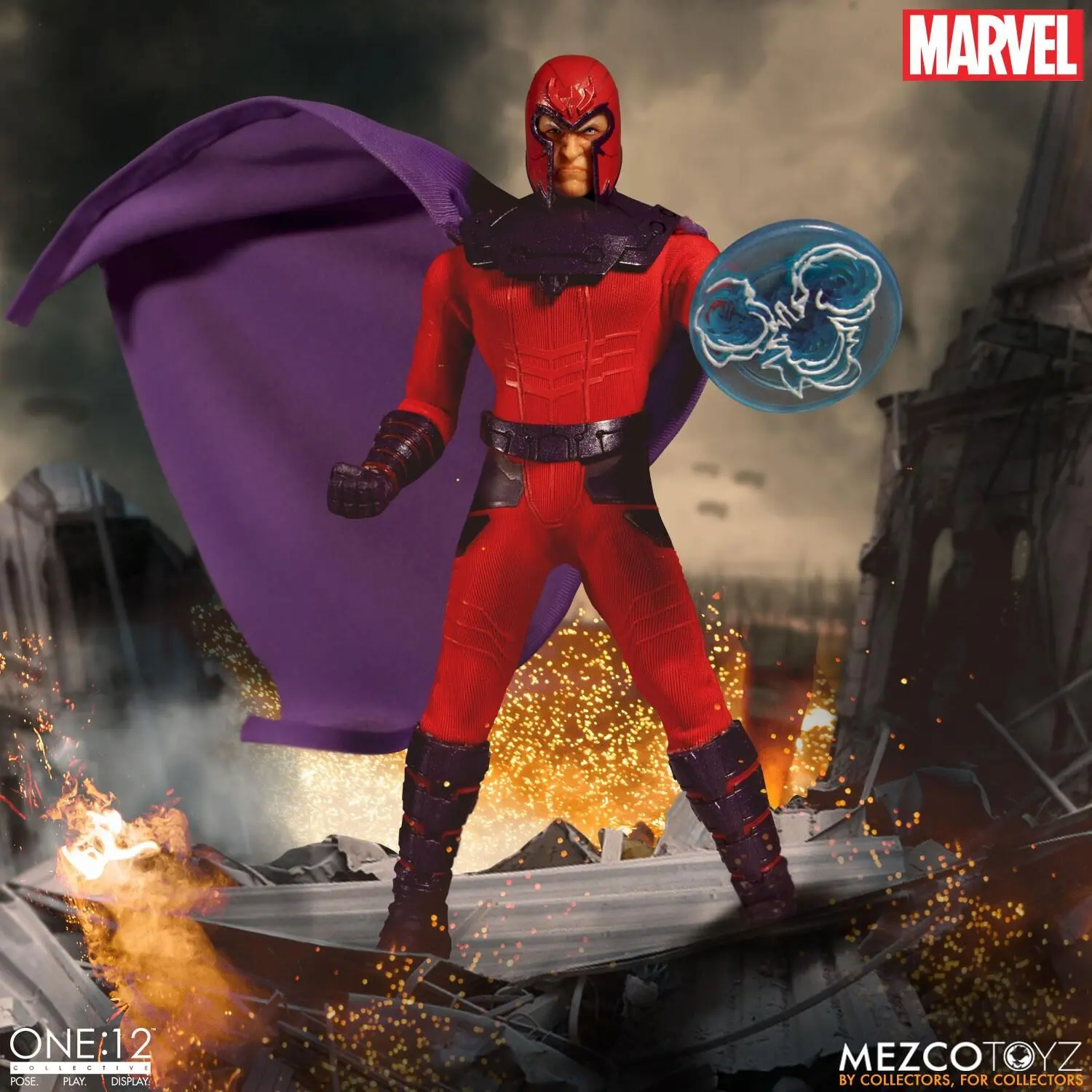 Marvel 1/12 Magneto akciófigura 17 cm termékfotó