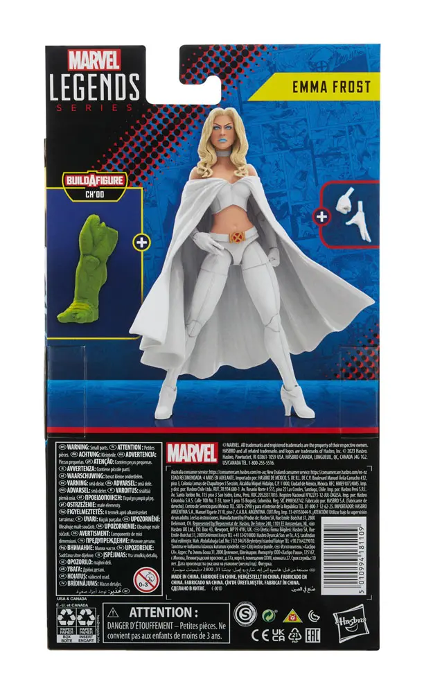 X-Men Marvel Legends Action Figure Ch'od BAF: Emma Frost 15 cm termékfotó