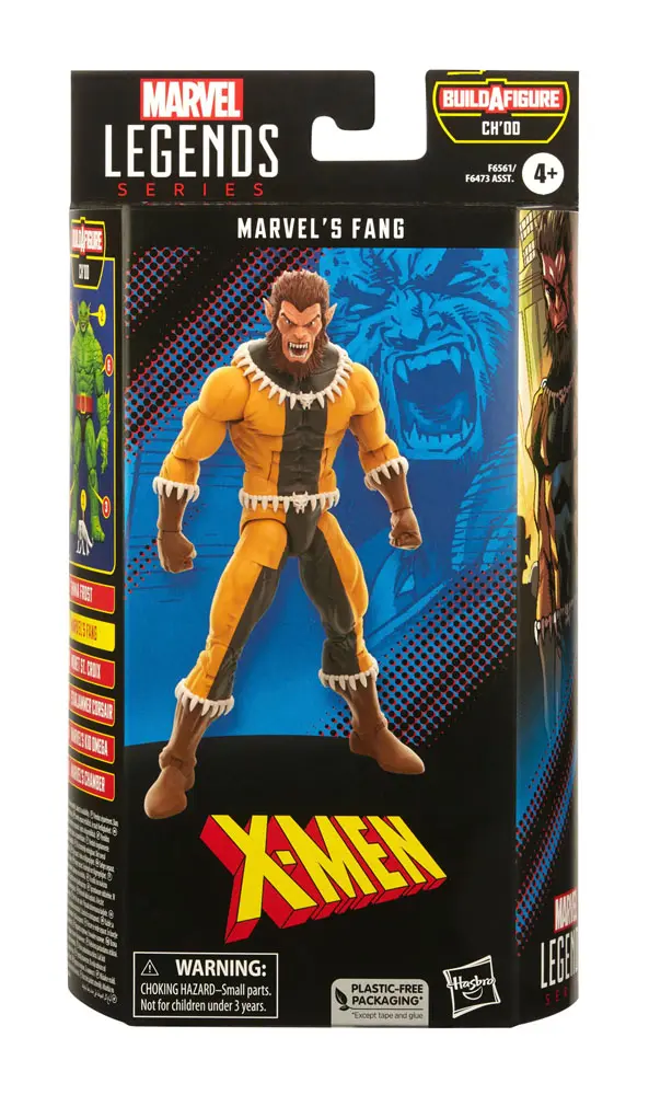 X-Men Marvel Legends Ch'od BAF: Marvel's Fang akciófigura 15 cm termékfotó