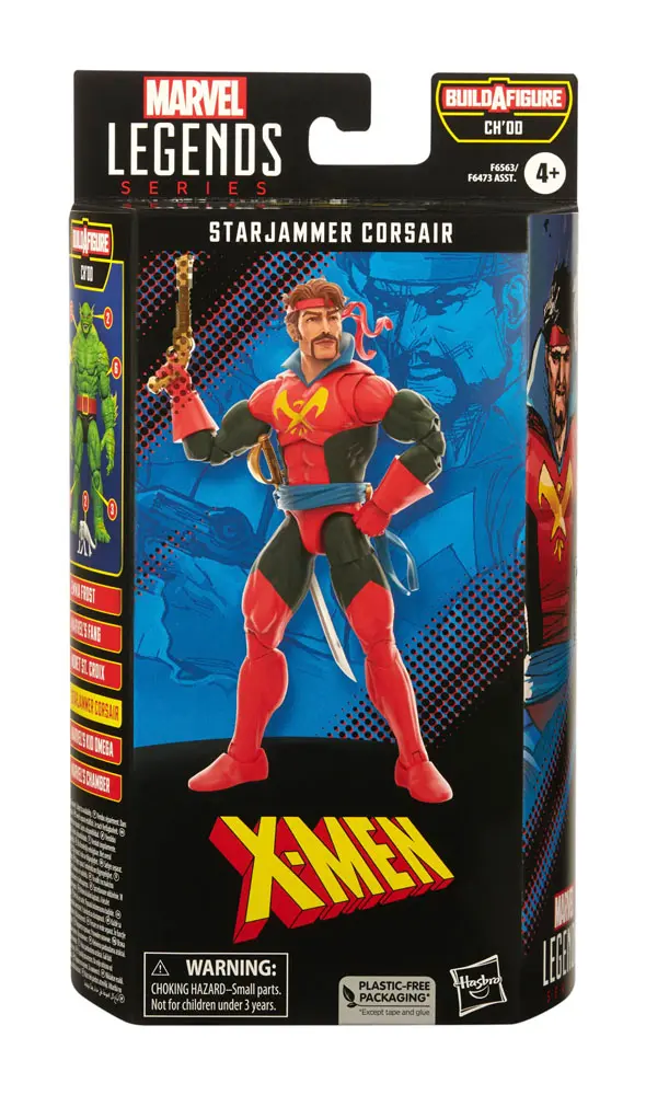 X-Men Marvel Legends Ch'od BAF: Starjammer Corsair akciófigura 15 cm termékfotó