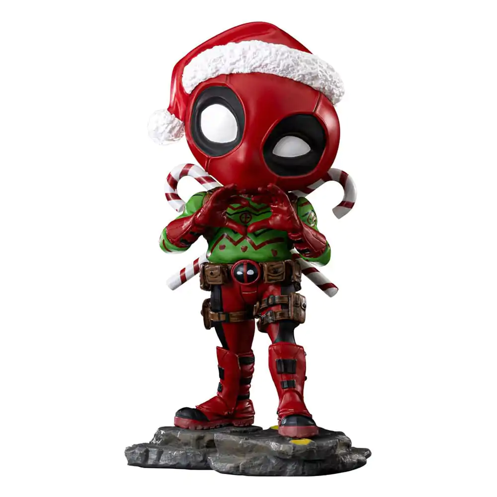 X-Men Mini Co. Deadpool Christmas Version PVC figura 15 cm termékfotó