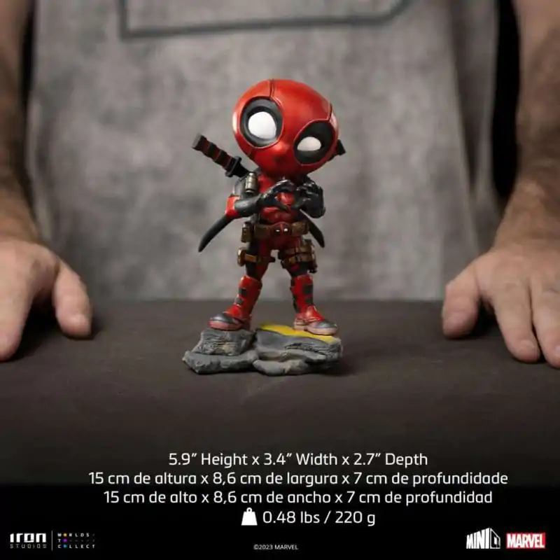 X-Men Mini Co. Deadpool PVC figura 15 cm termékfotó