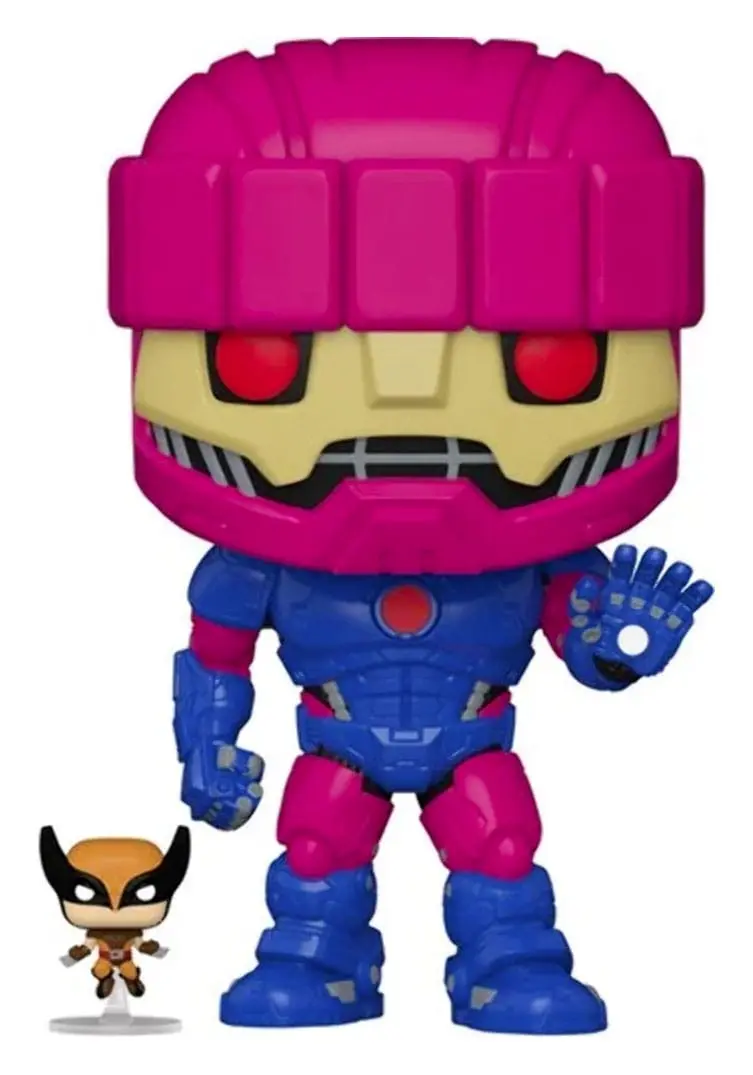 X-Men Super Sized Jumbo Funko POP! Vinyl figura Sentinel with Wolverine 25 cm termékfotó