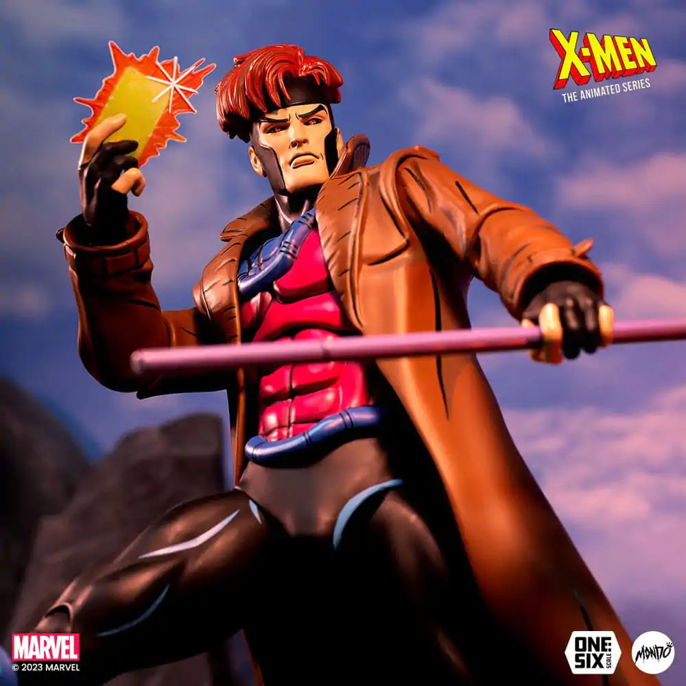 X-Men: The Animated Series 1/6 Gambit akciófigura 30 cm termékfotó