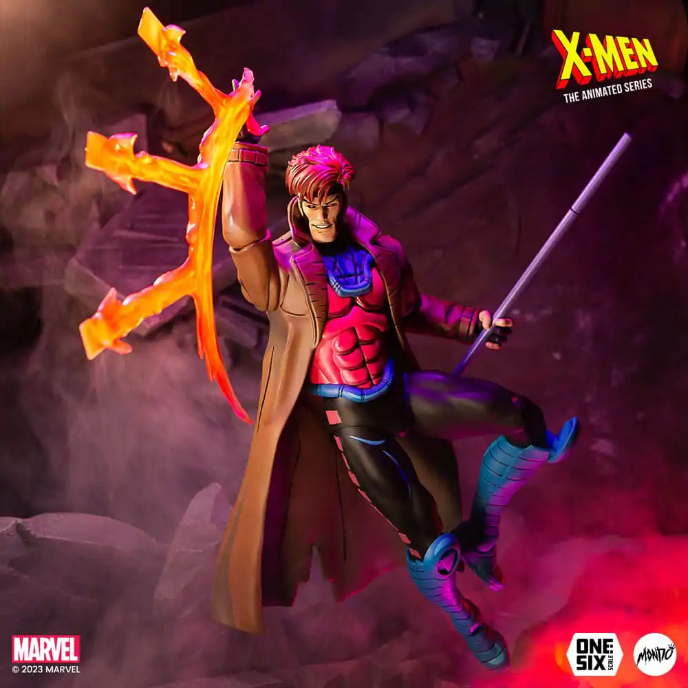 X-Men: The Animated Series 1/6 Gambit akciófigura 30 cm termékfotó