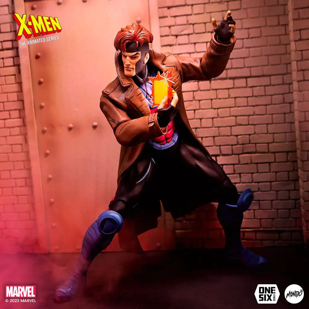 X-Men: The Animated Series 1/6 Gambit akciófigura 30 cm termékfotó