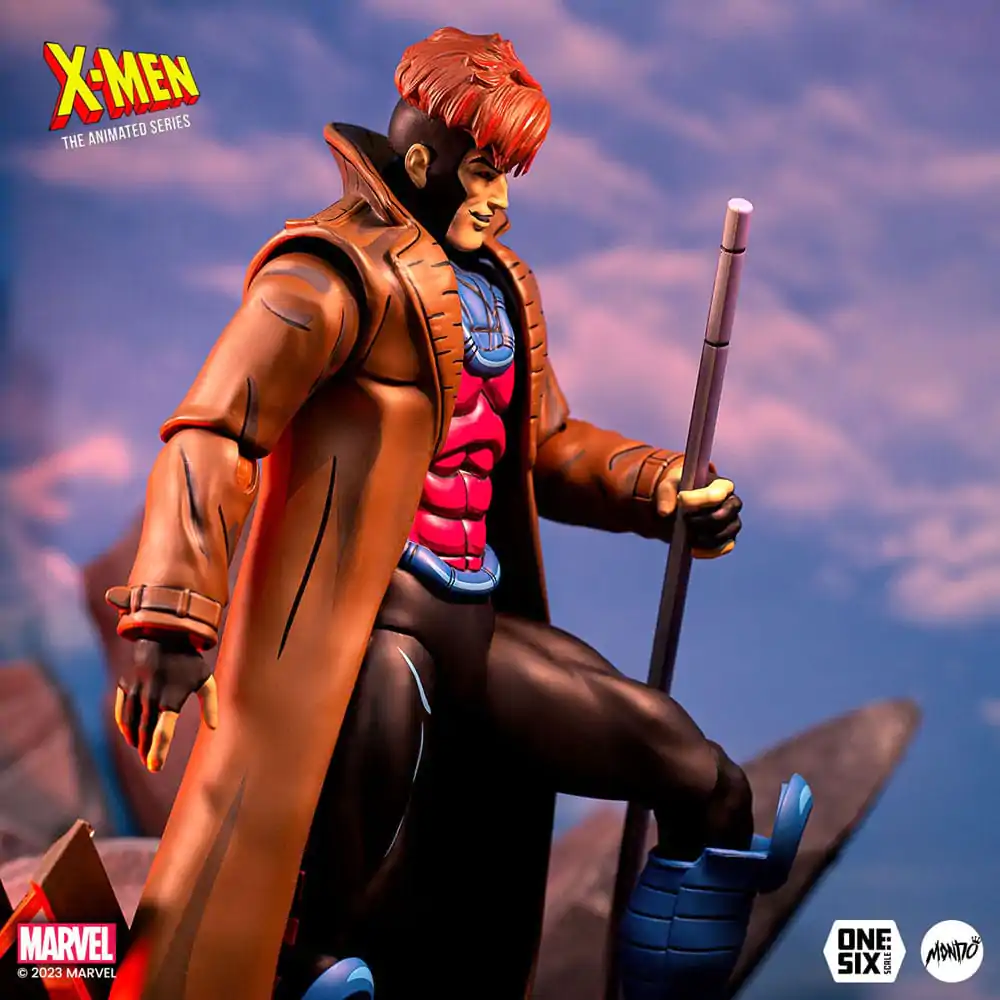 X-Men: The Animated Series 1/6 Gambit akciófigura 30 cm termékfotó